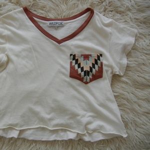 Southwest Cropped Tee